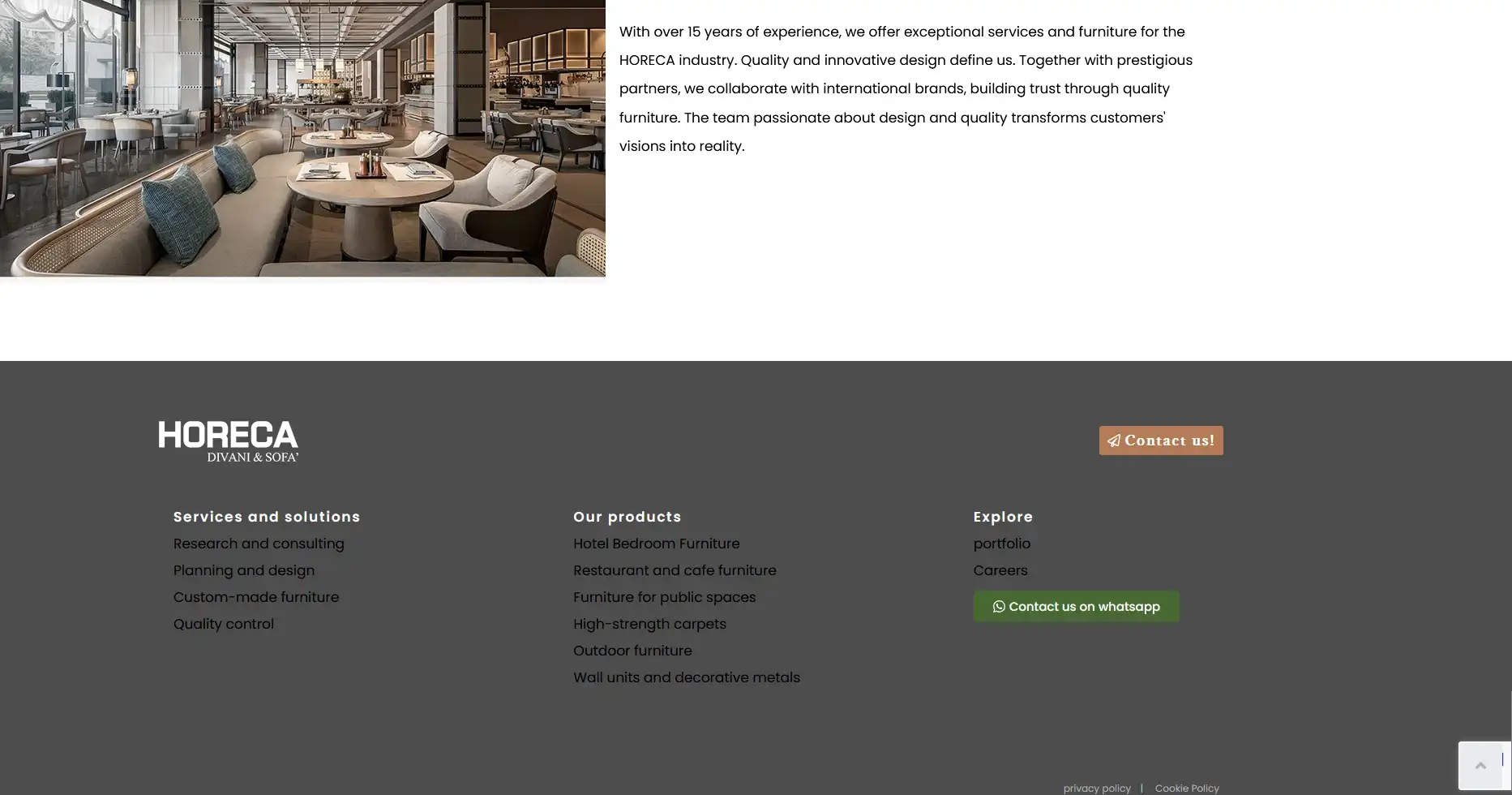 horeca-recent-works